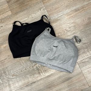 Gymshark sports bras set size small gently used.